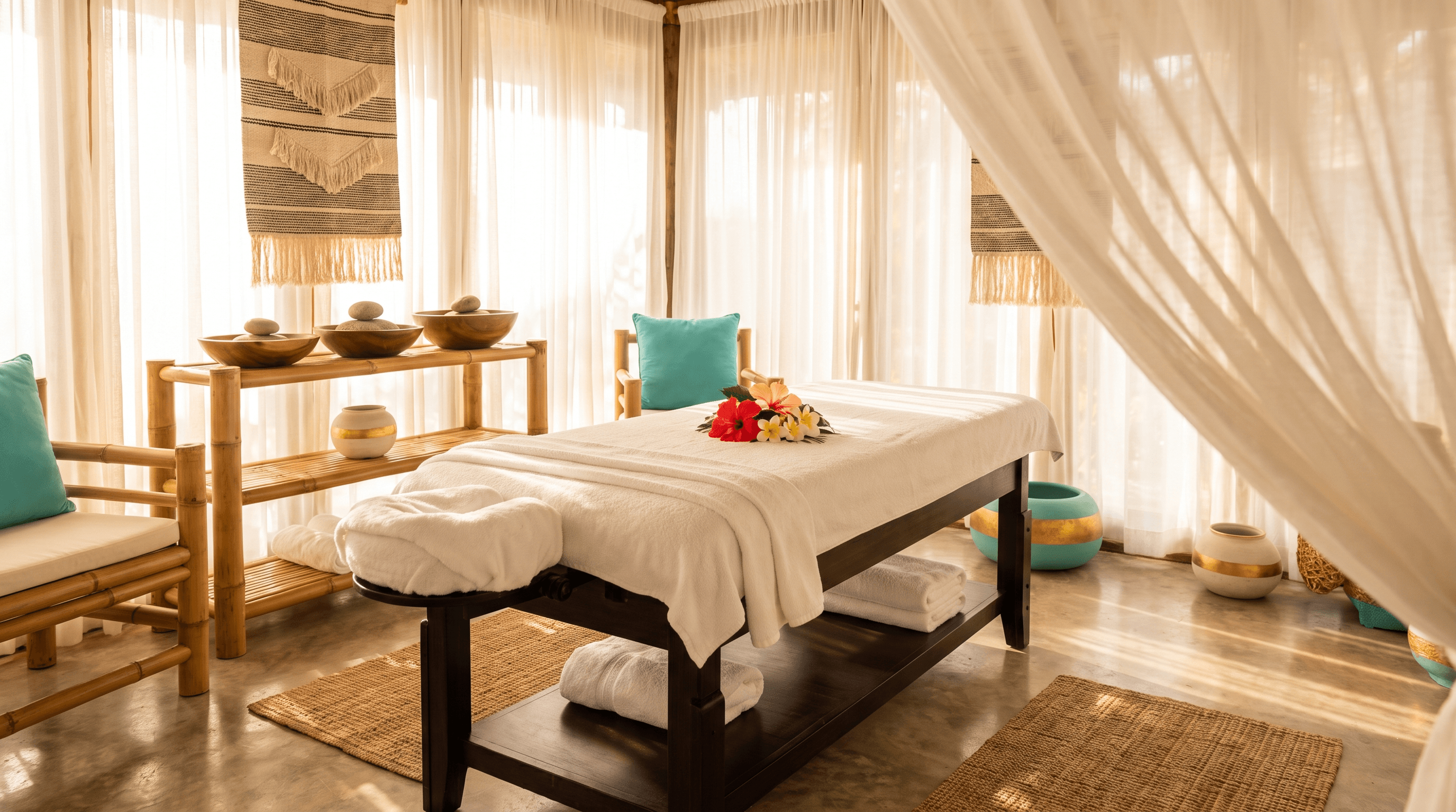 Sala de masajes Flor de Caoba Spa